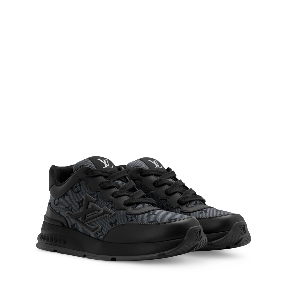 こ*ぼ様 Louis Vuitton メンズ スニーカー ブラック LV Classic Sneaker - Shoes | LOUIS VUITTON
